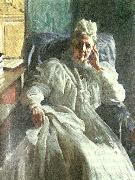 Anders Zorn drottning sofia pa aldre dar France oil painting artist
